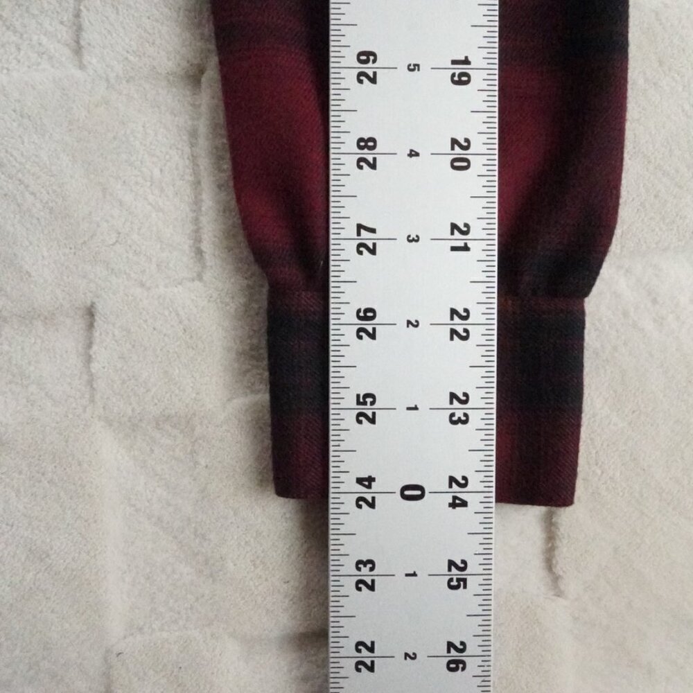 by the way. Cropped Top Womens Extra Small Plaid Red Black - Picture 9 of 11